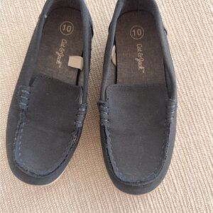 Cat & Jack Navy Loafers Boat shoe 10T